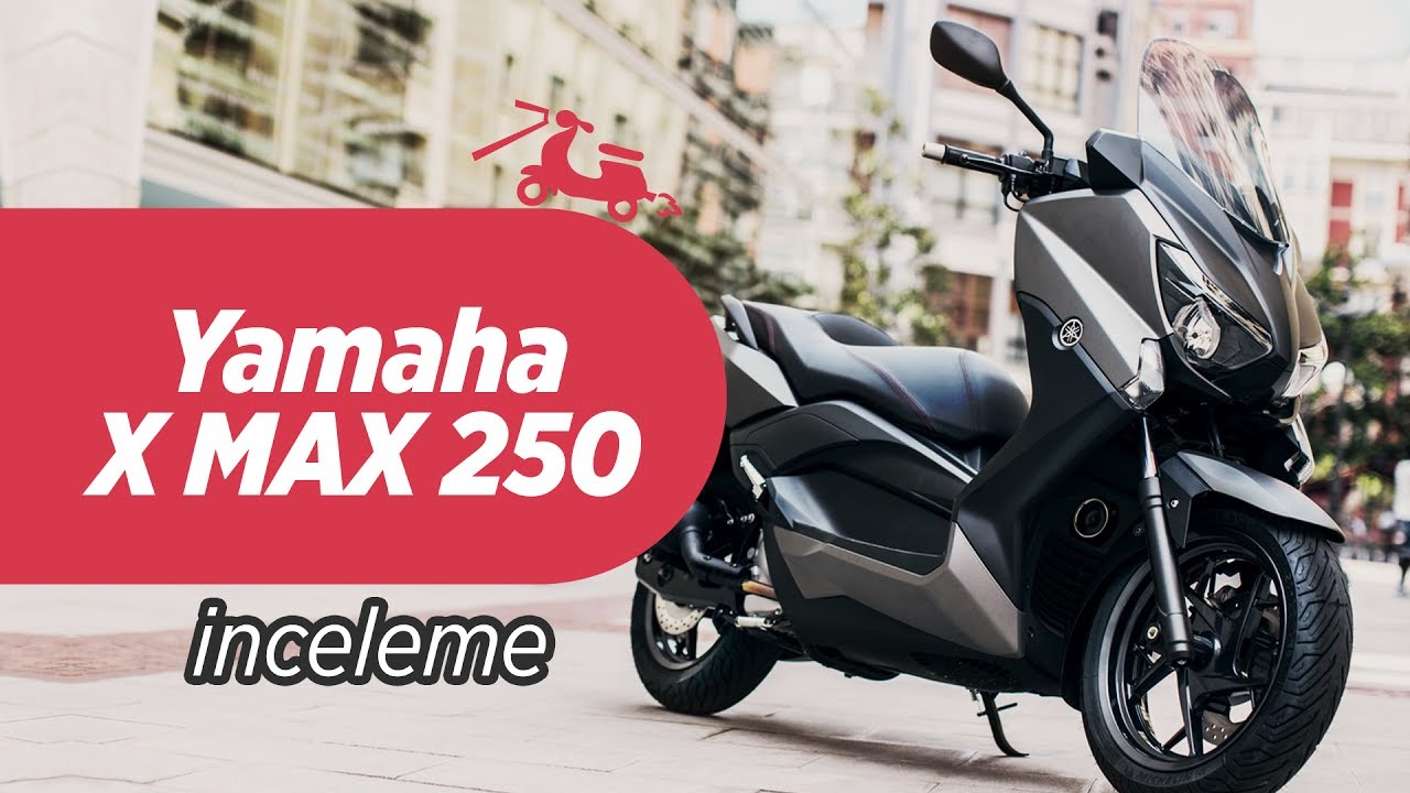 Yamaha X-MAX 250 ABS 2015 inceleme | Şehir içi Scooter | Top speed videosu değildir! - Motovlog