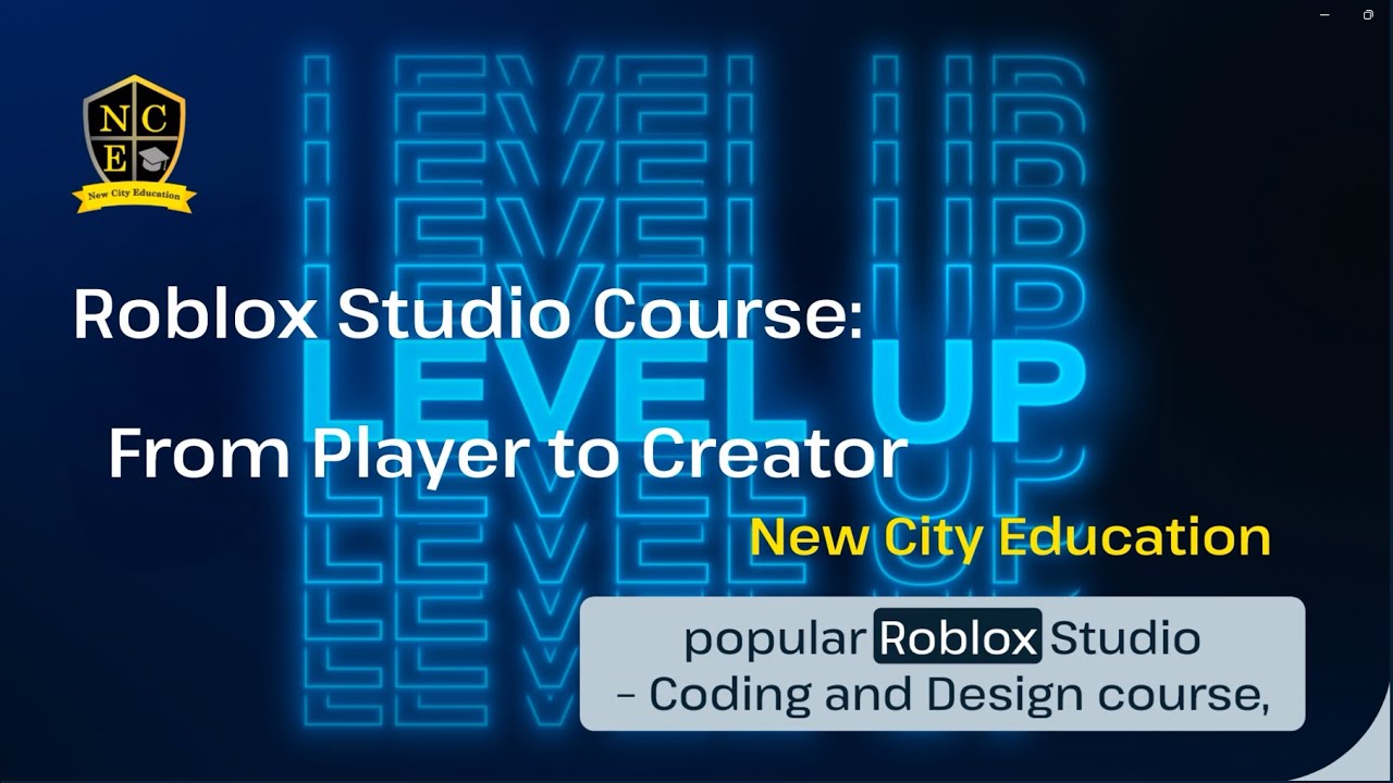 Roblox Studio: From Player to Creator