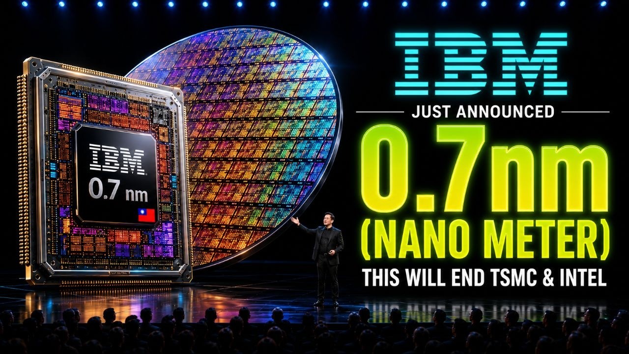 IBM Debuts World&rsquo;s First Sub- 0.7 Nanometer Chip That Just Broke the Laws of Chipmaking!
