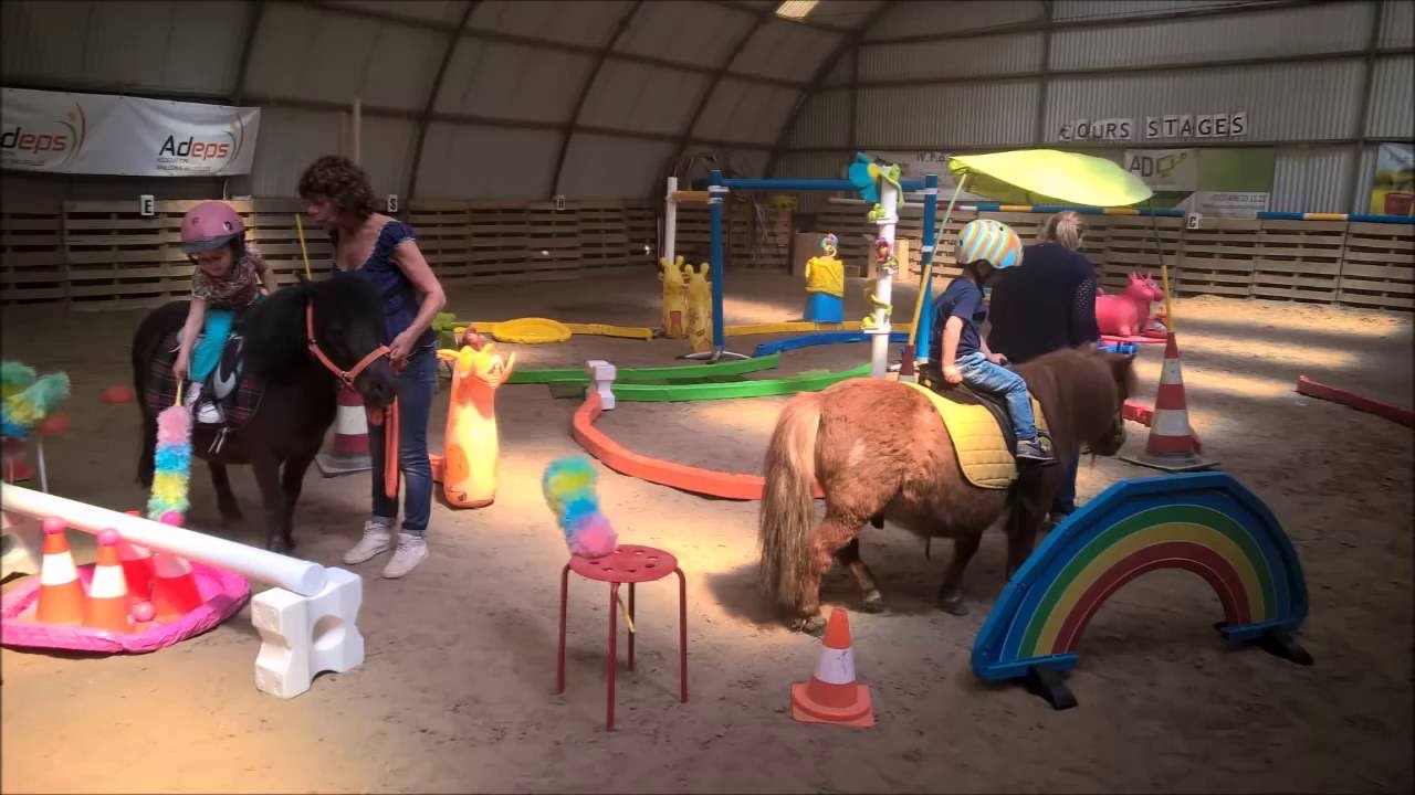Liège - équimotricité (c) et cours d'  équitation avec notre nouveau matériel