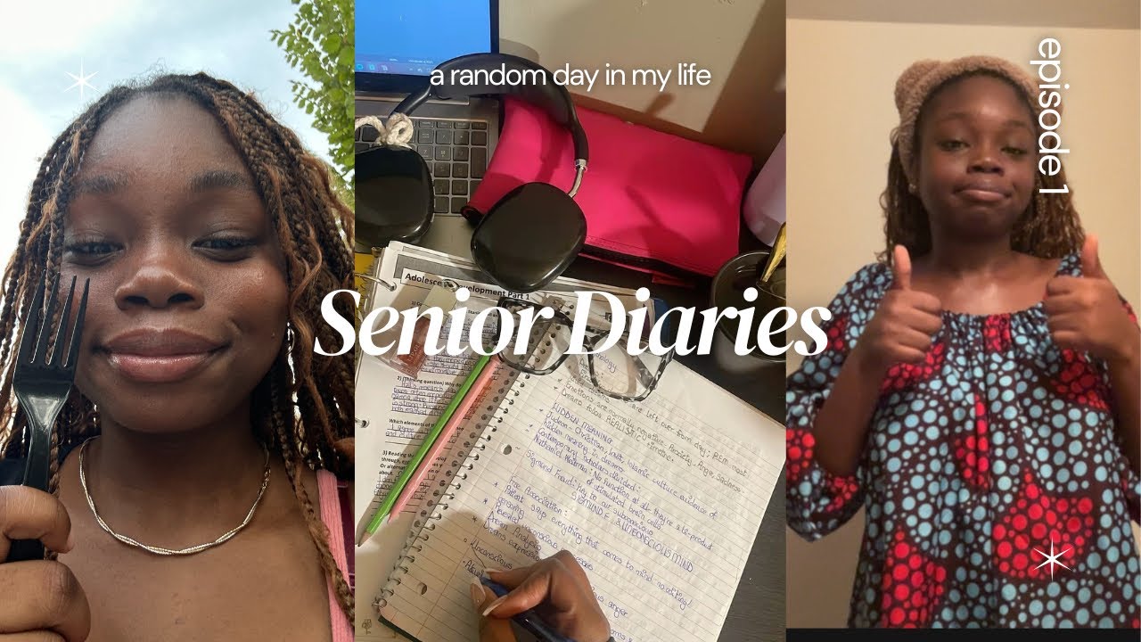 Senior Diaries #1 | A Soft, Chaotic Day in My Life