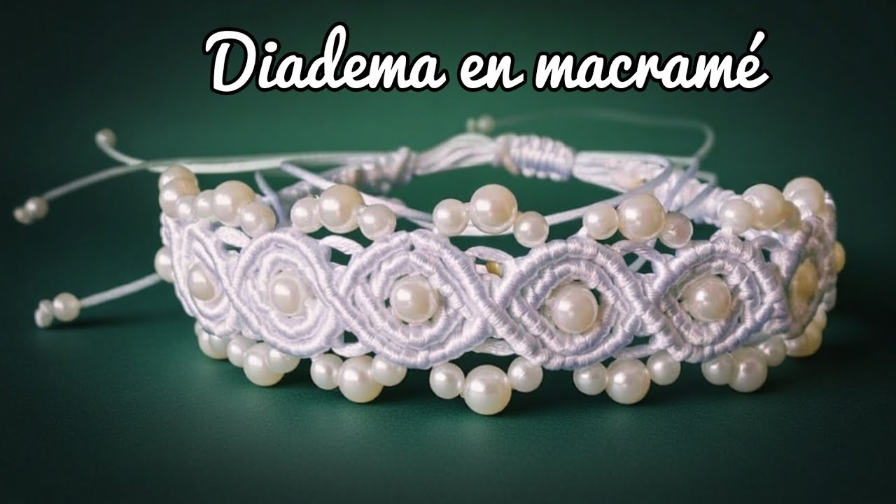 Deadema tejida en macrame