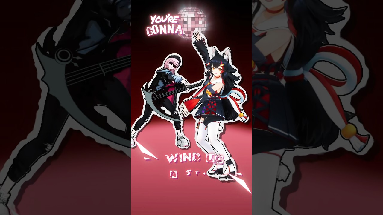 カリちゃんと一緒にOrpheusダンス！ #ホロライブ #orpheus #大神ミオ #calliope