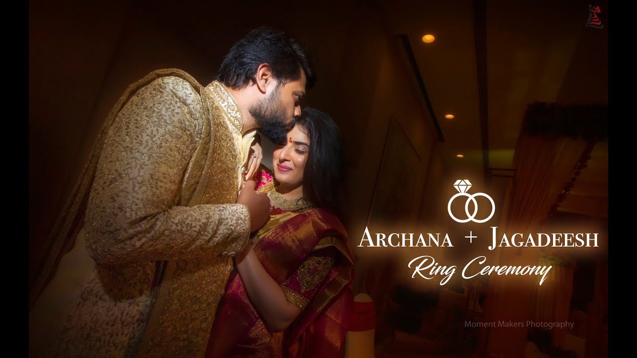Actress Archana 💕Jagadeesh ! Ring Ceremony ! Moment Makers