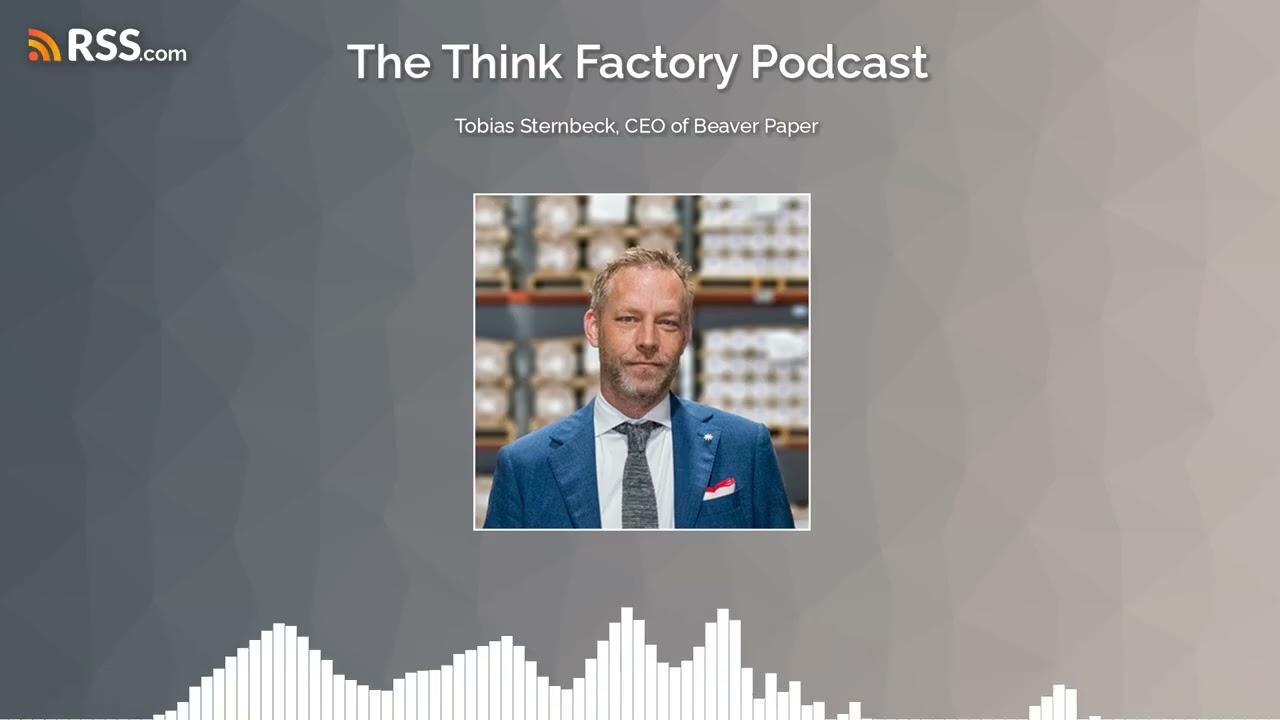 Tobias Sternbeck, CEO of Beaver Paper