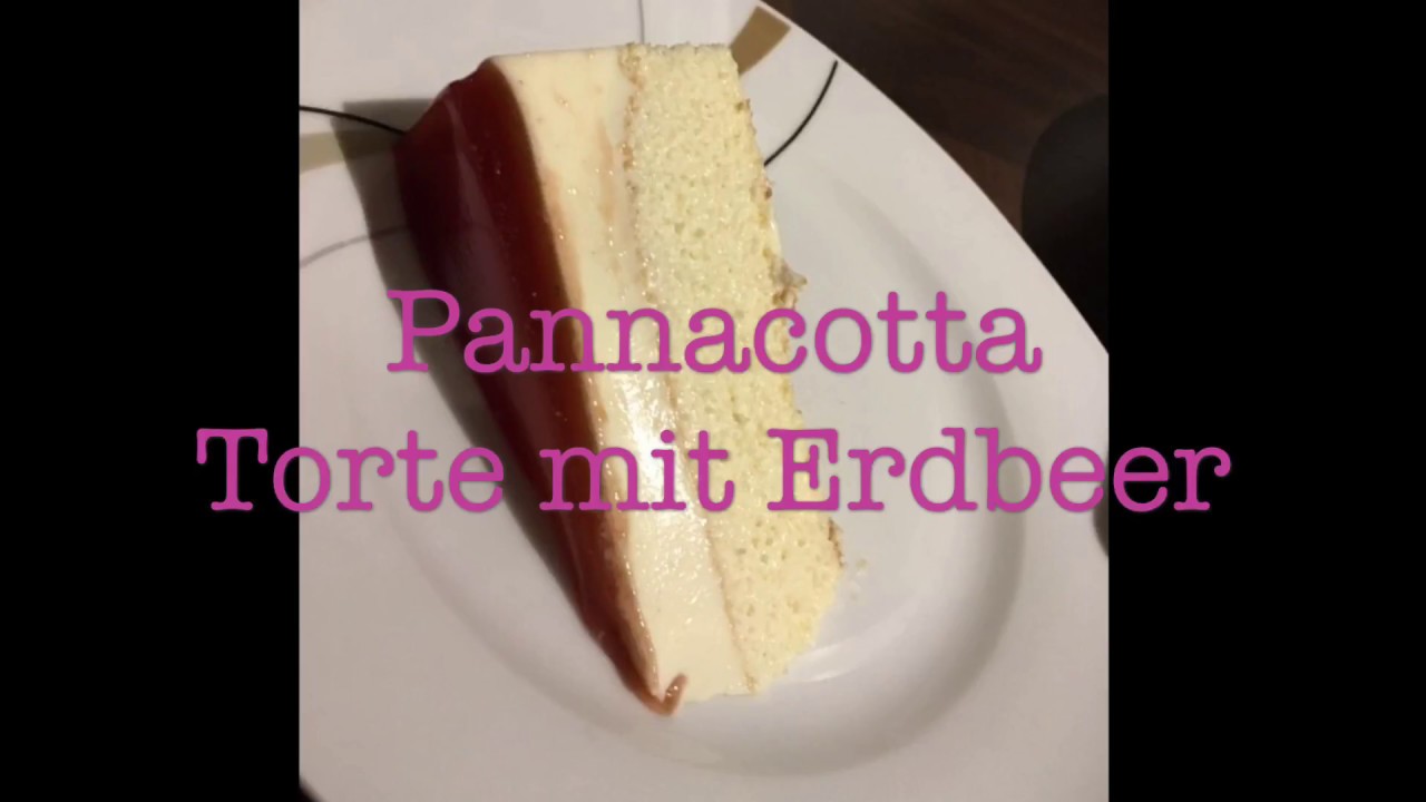 Panna-cotta-Torte