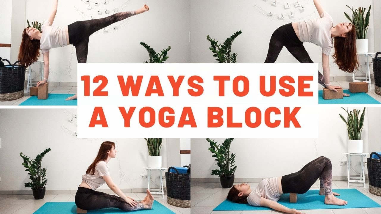 HOW TO USE YOGA BLOCKS FOR BEGINNERS | Yoga for beginners | Yoga with Uliana