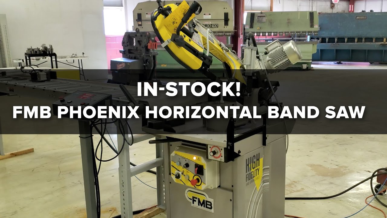 IN-STOCK! FMB Phoenix Horizontal Band Saw
