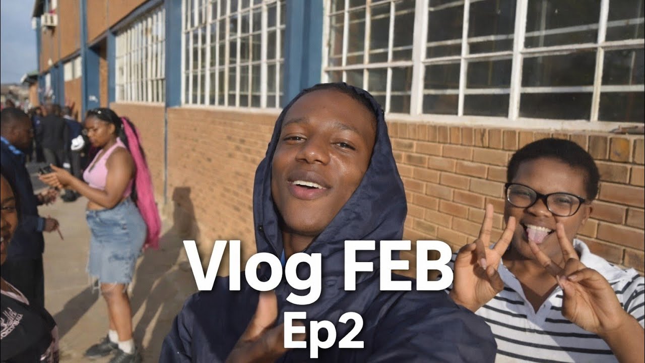 Vlog FEB || Ep2🏫🤘🏽😎 (Valentine's show) 