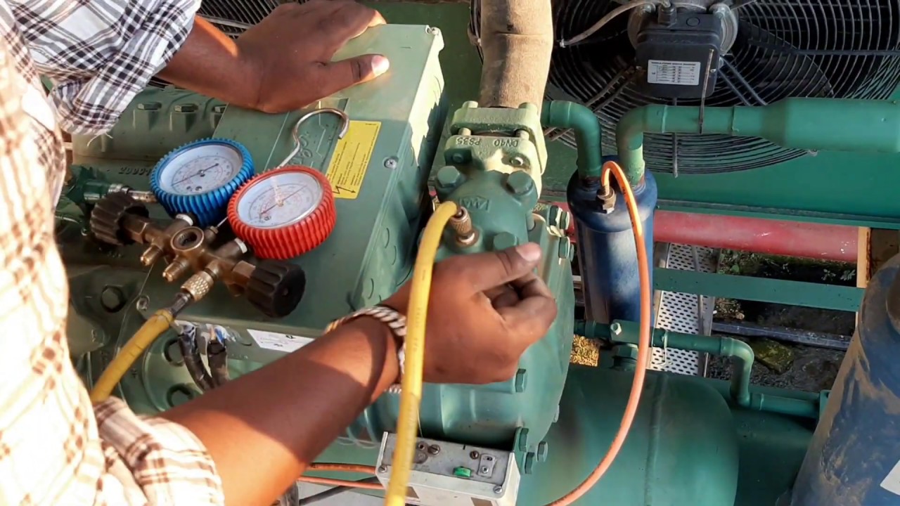 PROPER NITROGEN PRESSURE TESTING | BITZER PRESSURE TESTING | NITROGEN TESTING #MECHANICALHVACR