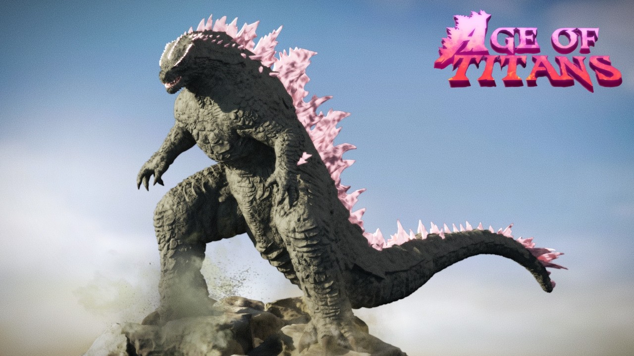 EVOLVED GODZILLA REMODEL SHOWCASE in AGE OF TITANS