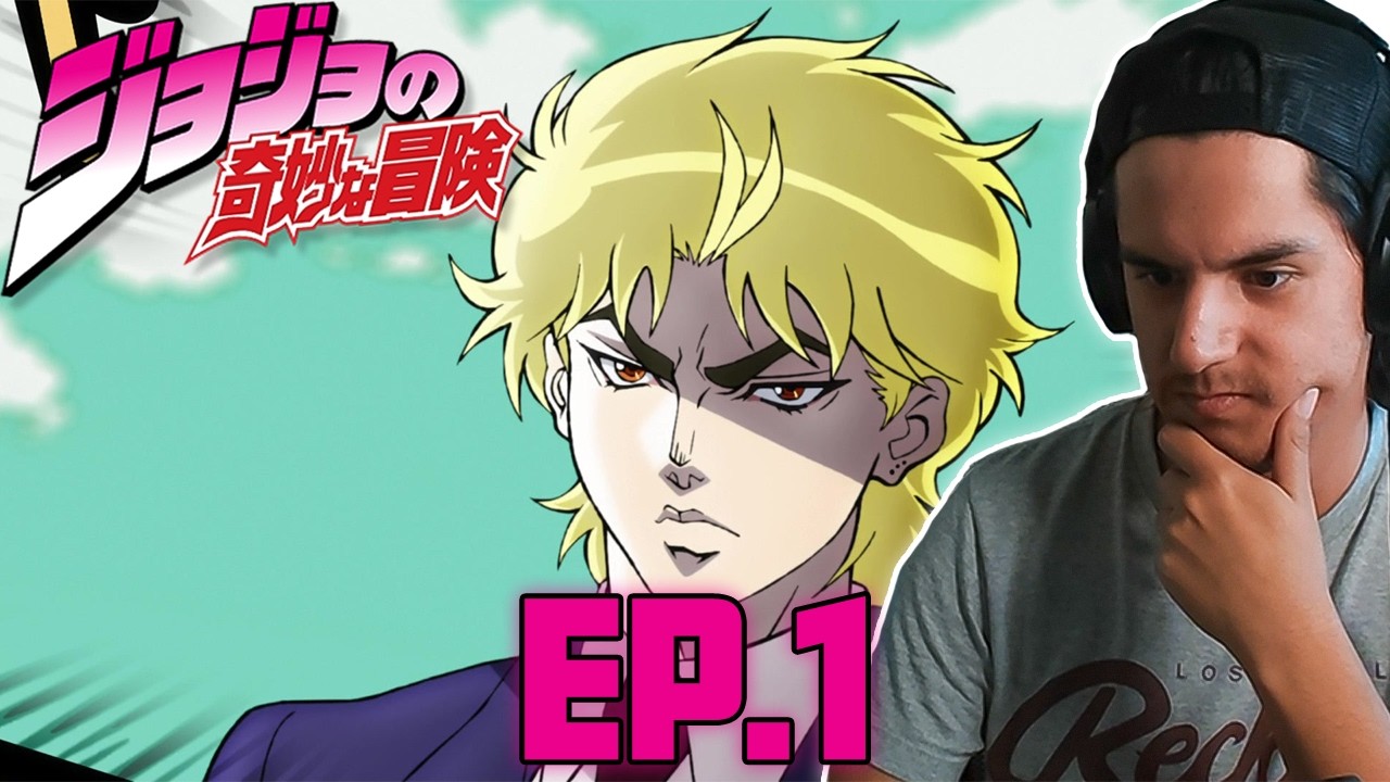 Giving jojo a REAL chance | JOJO BIZARRE ADVENTURE S1 EPISODE 1
