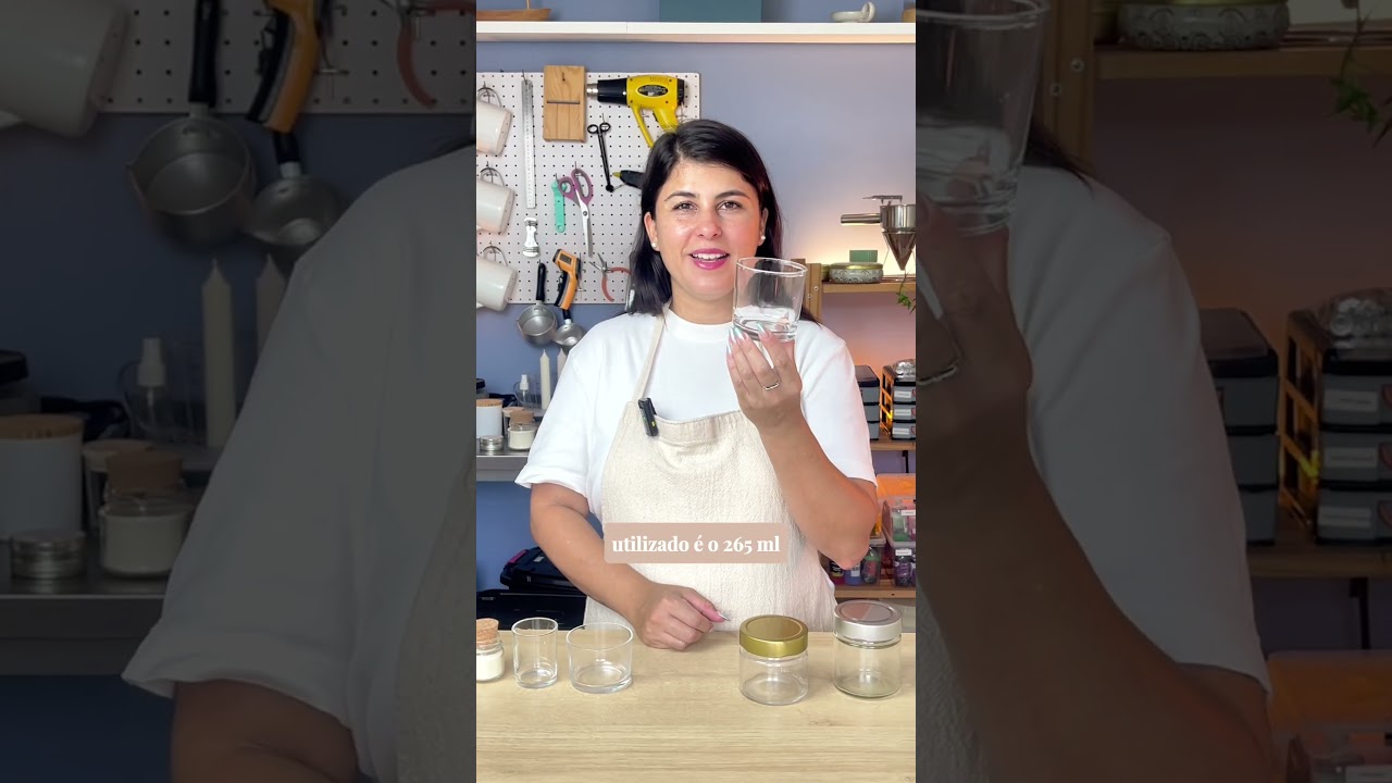 Vidros mais utilizados na produção de velas aromáticas