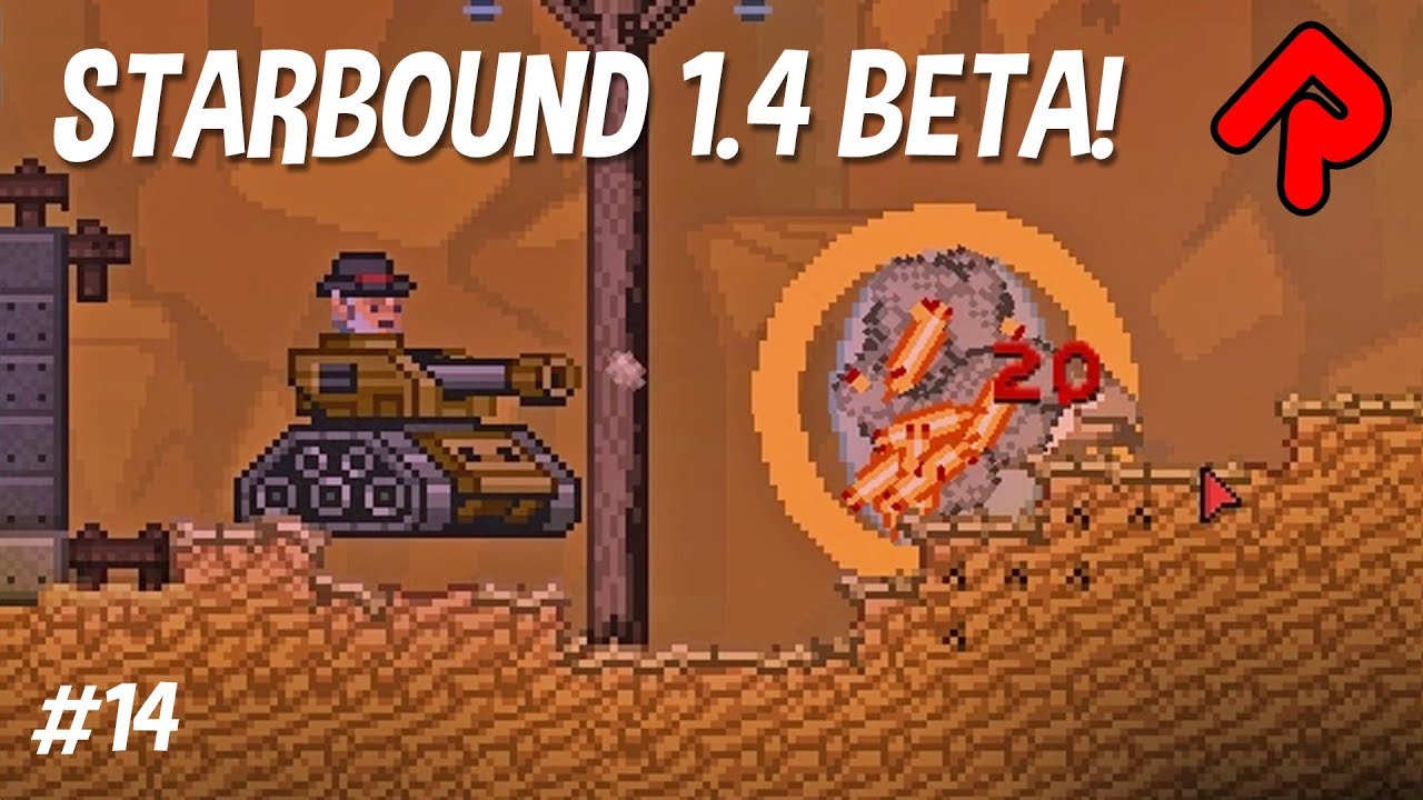 Finding the New TANK! | Starbound 1.4 beta ep 14