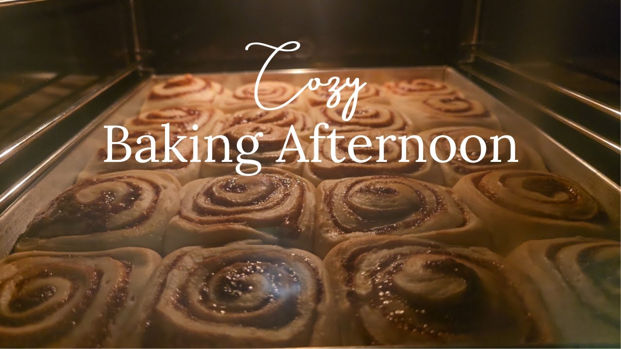 Cozy, RAINY Homemaking Afternoon | Baking and decluttering