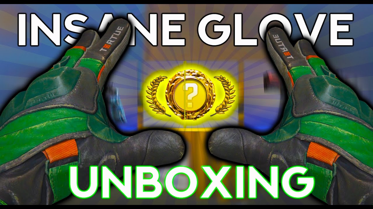 INSANE GLOVE UNBOXING! (FUNNY REACTION)