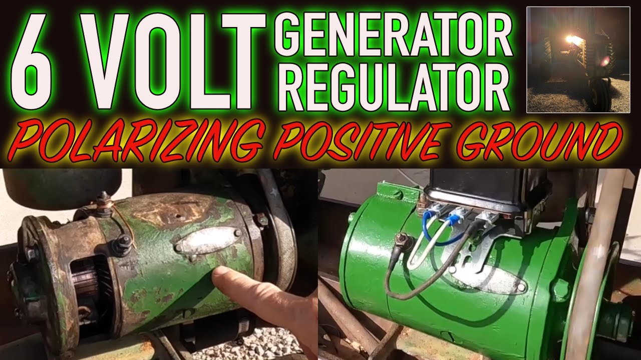 1946 John Deere BN - Fixing the Generator, Adding Regulator & Lights