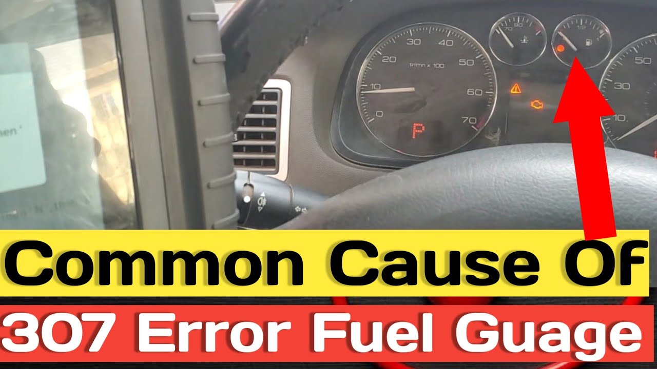 307 Peugeot fuel level not working solved