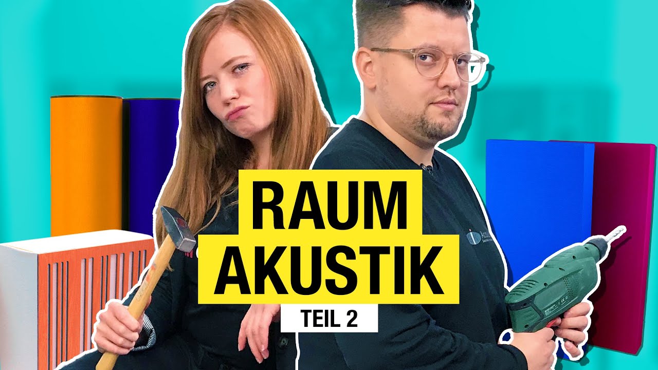 Raumakustik verbessern 2: Absorber, Bassfalle & mehr