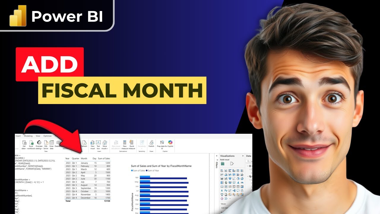 How To Add Fiscal Month And Sort In Power BI Without Calendar Table (Easiest Way) (2026 Guide)
