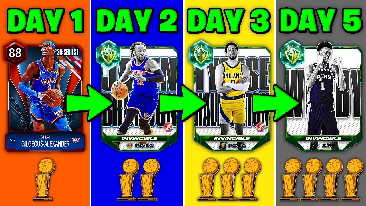 Я СОБРАЛ &laquo;БОЖЕСТВЕННЫЙ&raquo; СОСТАВ ДЛЯ ПЛЕЙ-ОФФ ЗА 1 НЕДЕЛЮ 🏆 NBA 2K26 MYTEAM