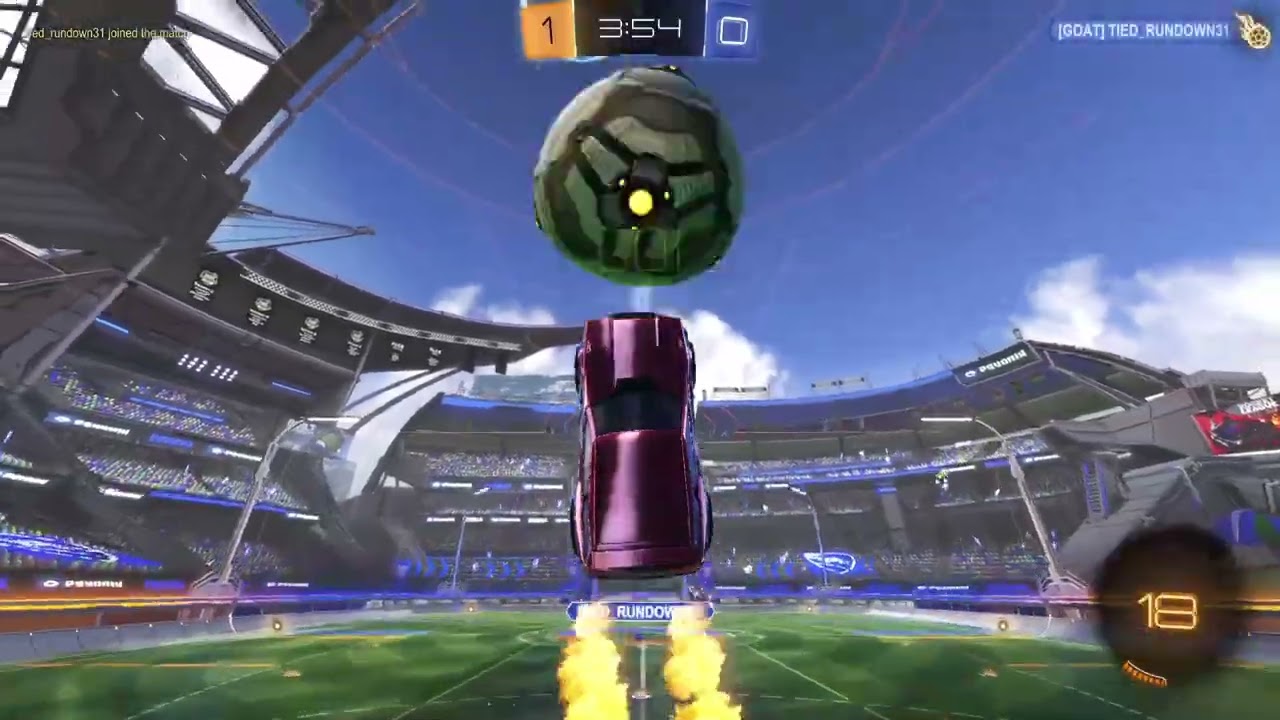 Had to cut it off cuz PlayStation won’t let me have a 5 min clip on ps app#rocketleague 