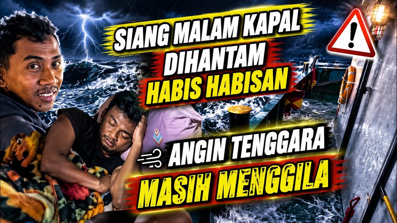 Berlayar dari Semarang, Laut Mengamuk! Ombak & Angin Tenggara Menyerang