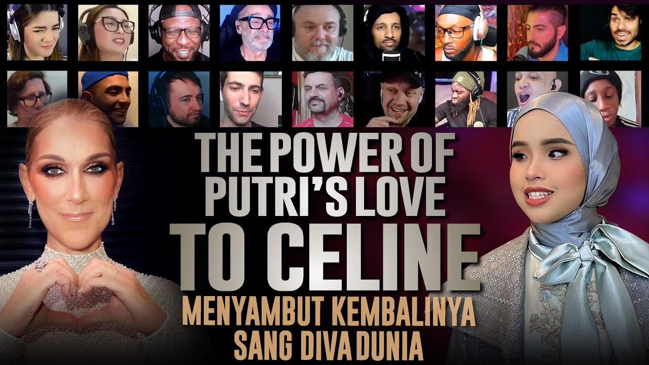 THE POWER OF PUTRI'S LOVE - Putri Ariani & Celine dion The Power of Love Reaction Comp Premium
