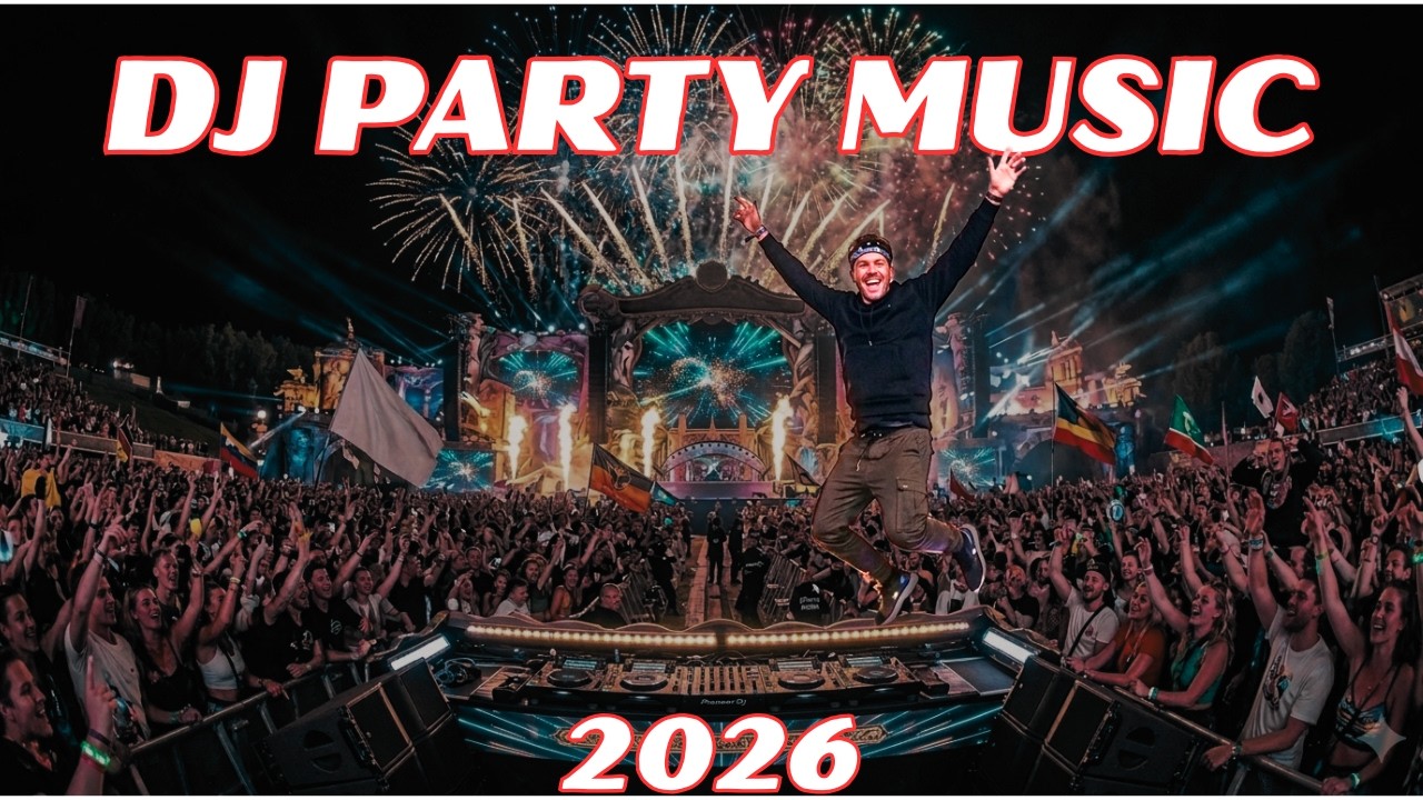 DJ PARTY MIX 2026 | BEST EDM REMIXES OF POPULAR SONGS DJ DANCE MASHUP 2026