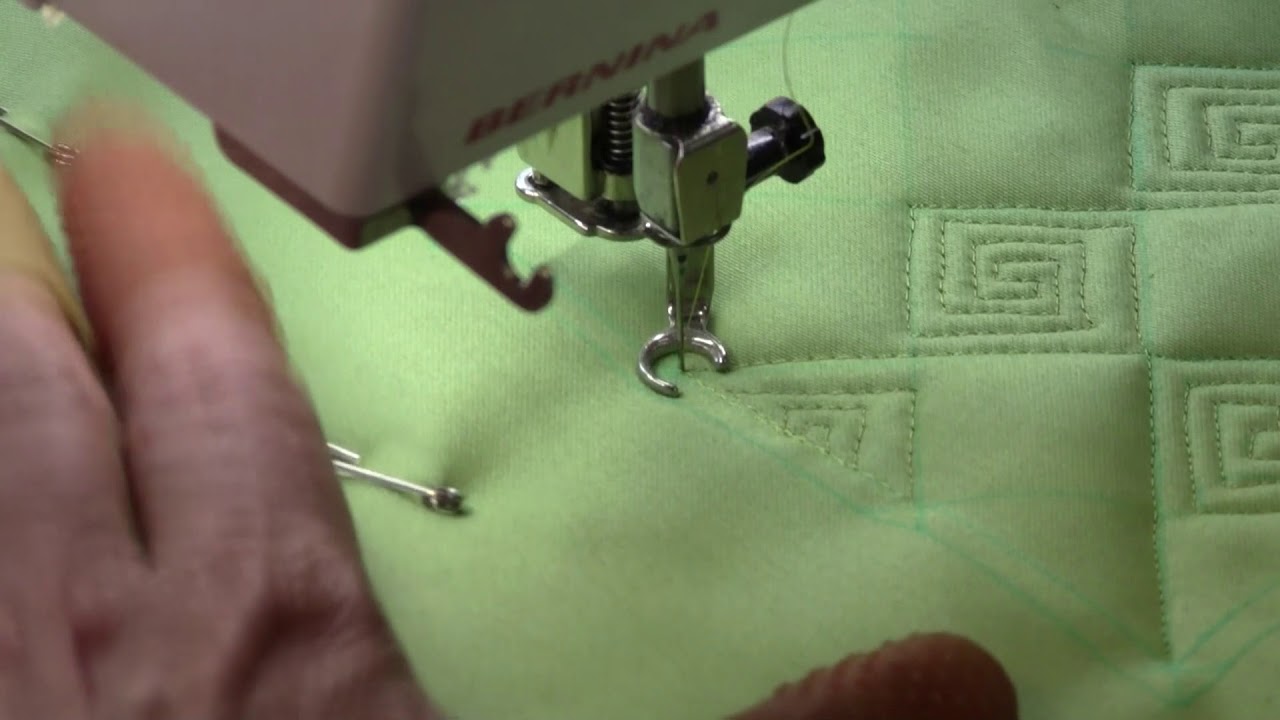 Grid-Based Quilting Designs Every Week; #4 Greek Key Variation