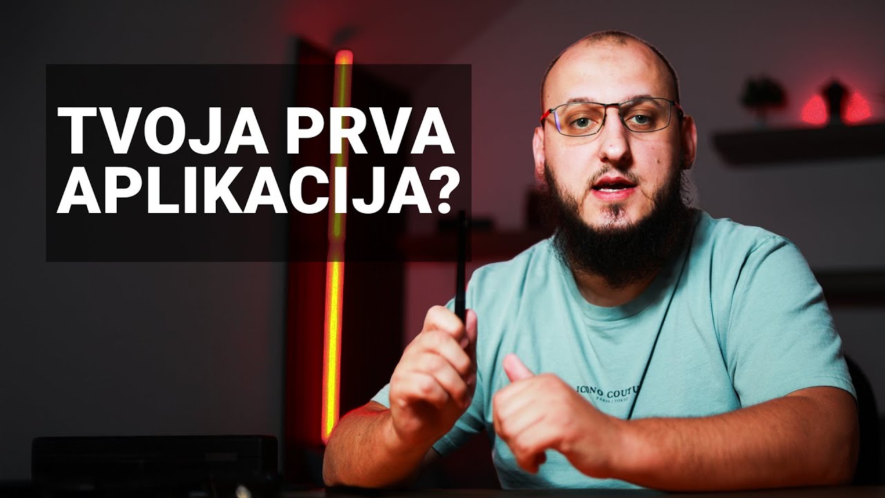 Svako može napraviti aplikaciju već danas! Nema opravdanja!