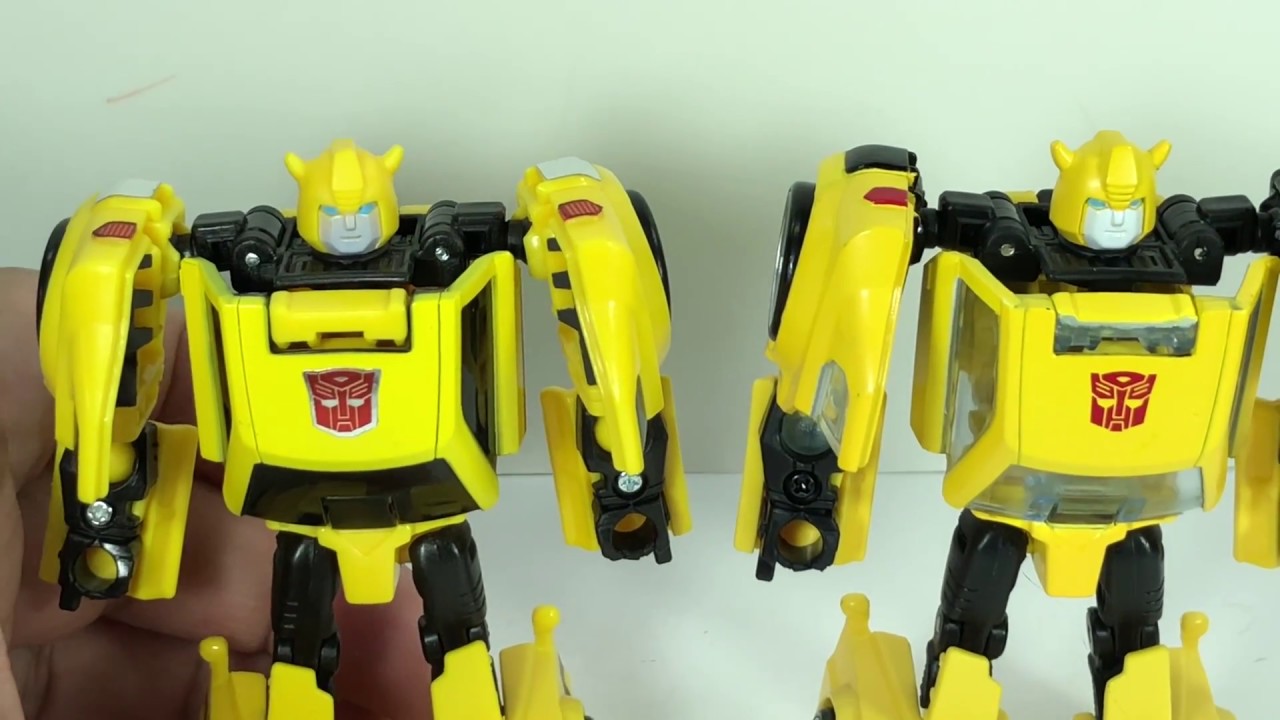 Transformers Legends Bumblebee and Exo Suit Spike Takara Chefatron Review
