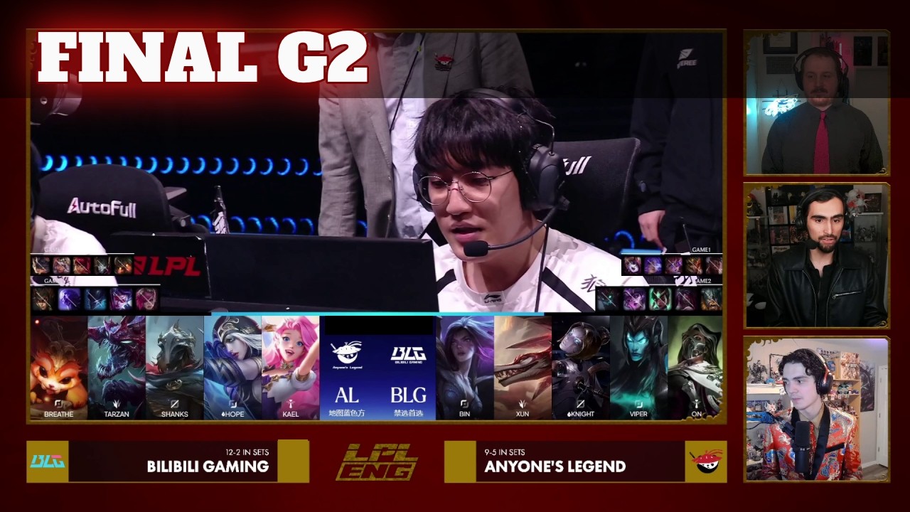 BLG vs AL - Game 2 | Grand Final S16 LPL Summer Playoffs 2026 | Bilibili Gaming vs Anyone's Legend