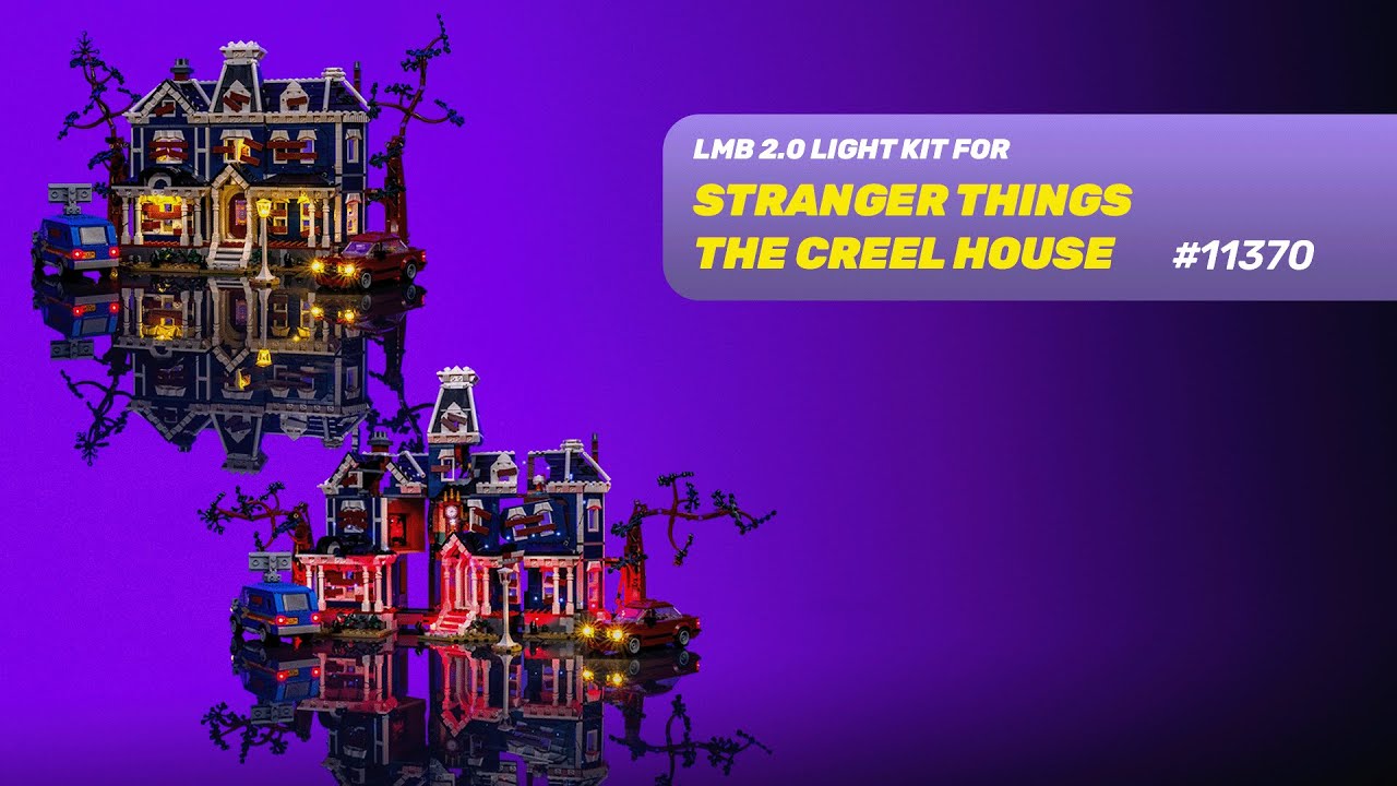 LIGHT MY BRICKS - Stranger Things The Creel House 11370