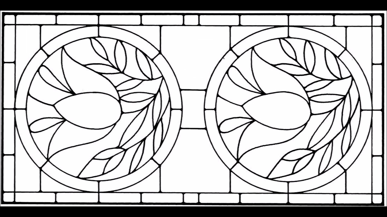 PLANTILLAS VITRAL VIDRIERAS