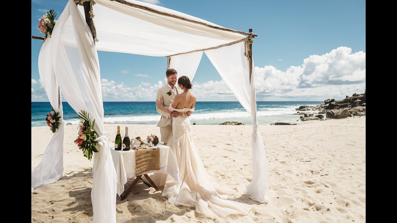 Pure Love and Happiness on Mahe Island | Exclusive SeyBooking Wedding on a secluded private beach