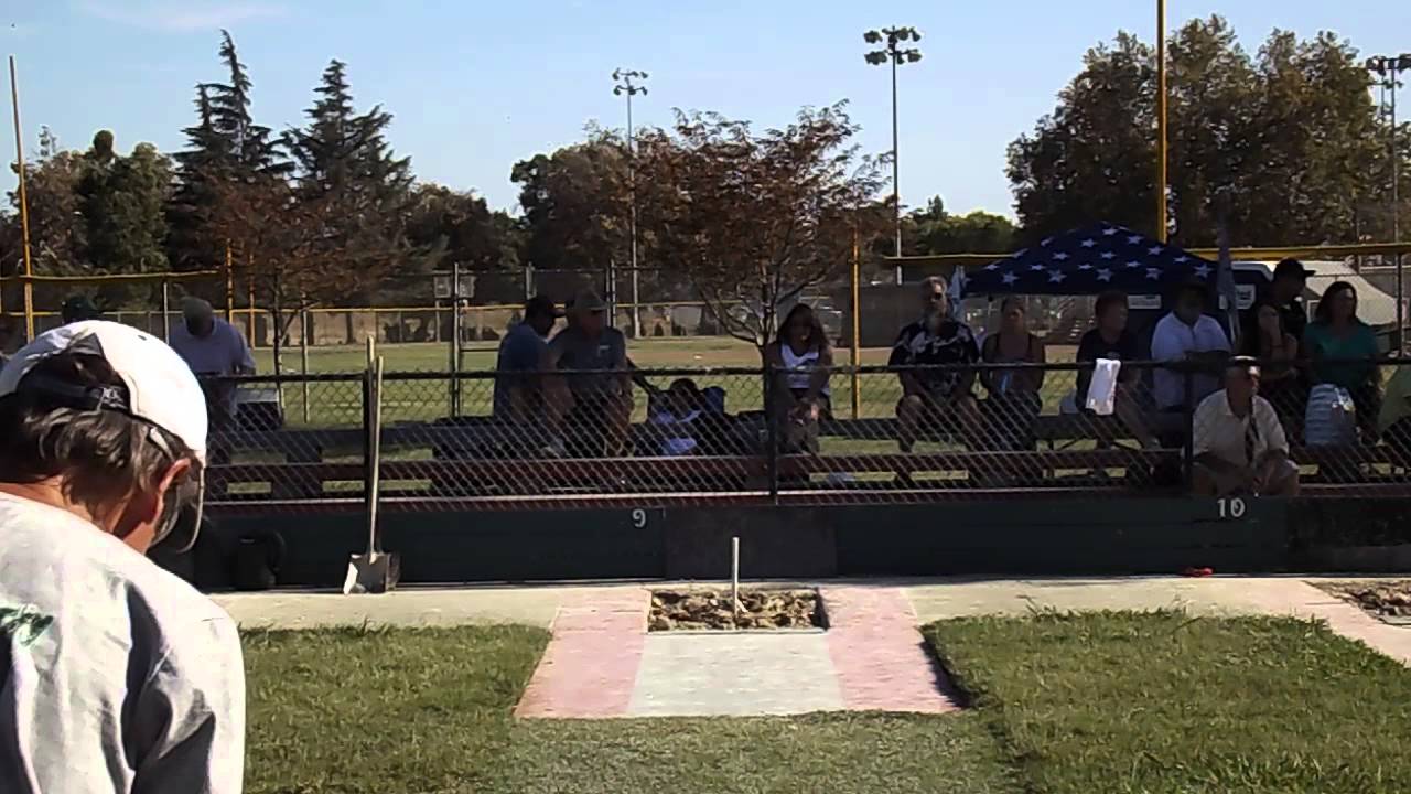 2015 Calif Horseshoe Pitching