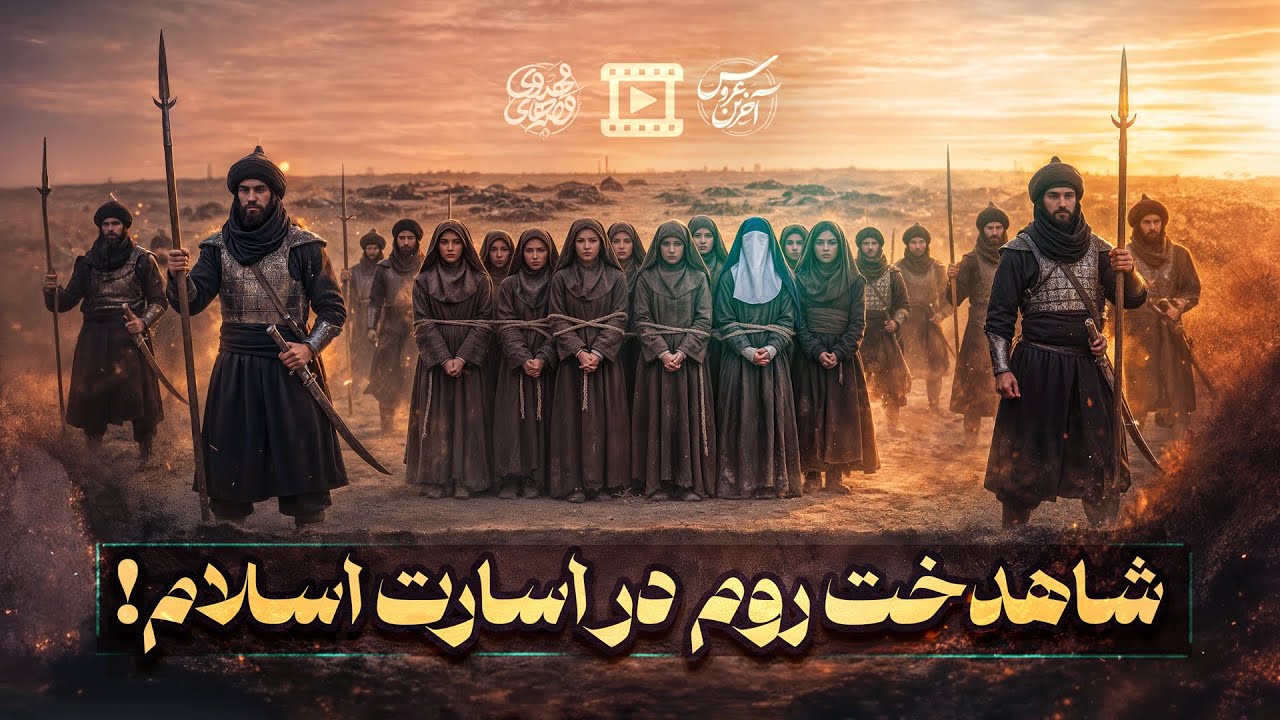شاهدخت روم در اسارت اسلام! | The story of Imam Mahdi's mother - part3
