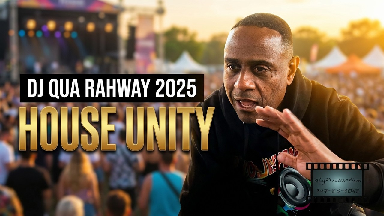Dj QUA @ #BSOC2025 Unity Day House Music Festival, Brennan Field, Rahway, NJ #aLgProduction
