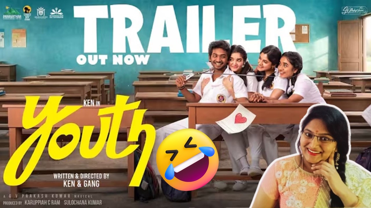 YOUTH TRAILER REACTION | KEN KARUNAAS | SURAJ VENJARAMOODU | KEN & GANG | GV PRAKASH KUMAR
