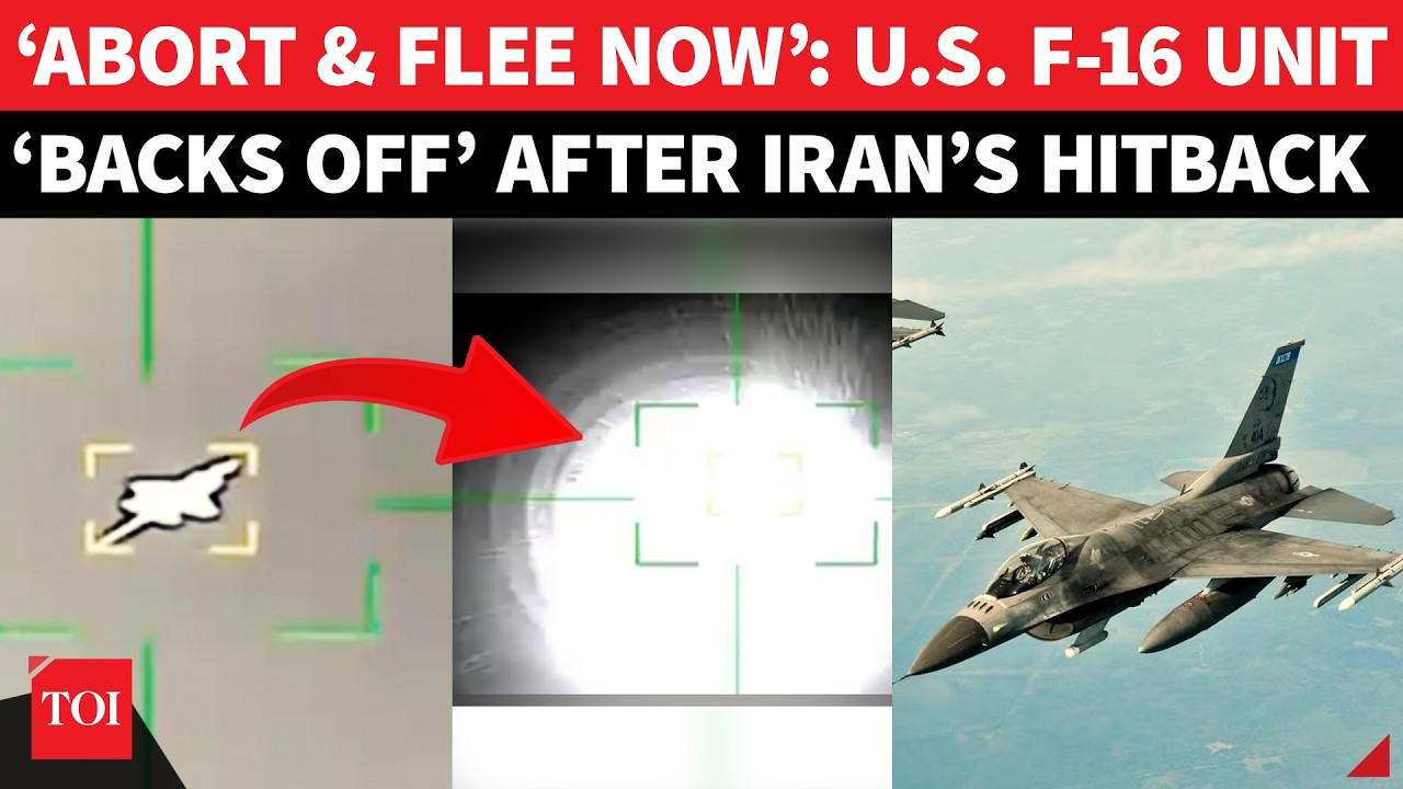 &lsquo;Abort & Retreat&rsquo;: Iran &lsquo;Missile Chase Forces&rsquo; US F-16 Unit To &lsquo;Break Off&rsquo; | Dramatic Aerial Clash