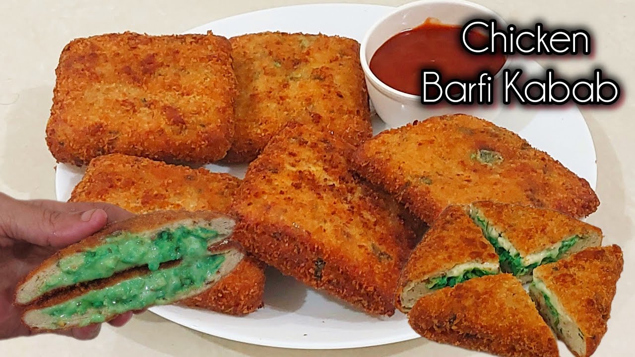 Ramzan Iftar Keliye Mazedaar Chicken Barfi Kabab Banayen Aur Mahina Keliye Freeze Karen 