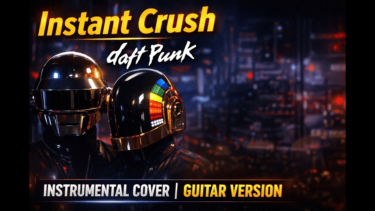 Daft Punk – Instant Crush (Instrumental Cover) | Guitar Version
