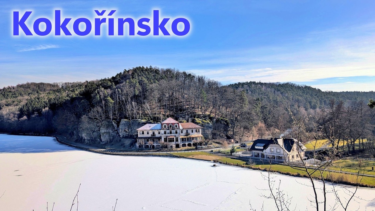 🚴 Kokořínsko - sníh, led, listí i mazlavé blátíčko