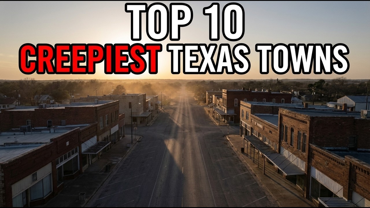 Top 10 Creepiest Texas Towns Locals Don't Want You to Visit (US States)