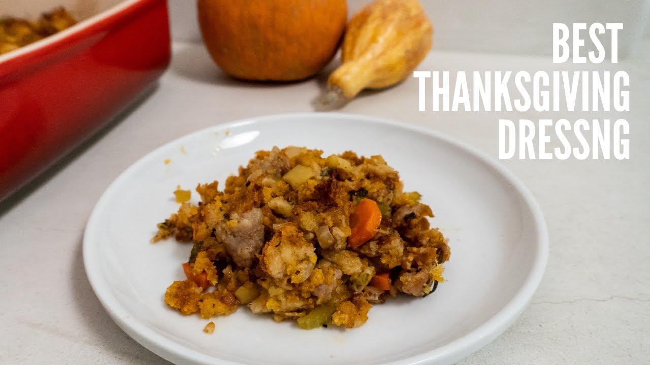 How to make the Best Dressing (or Stuffing) for Thanksgiving Dinner