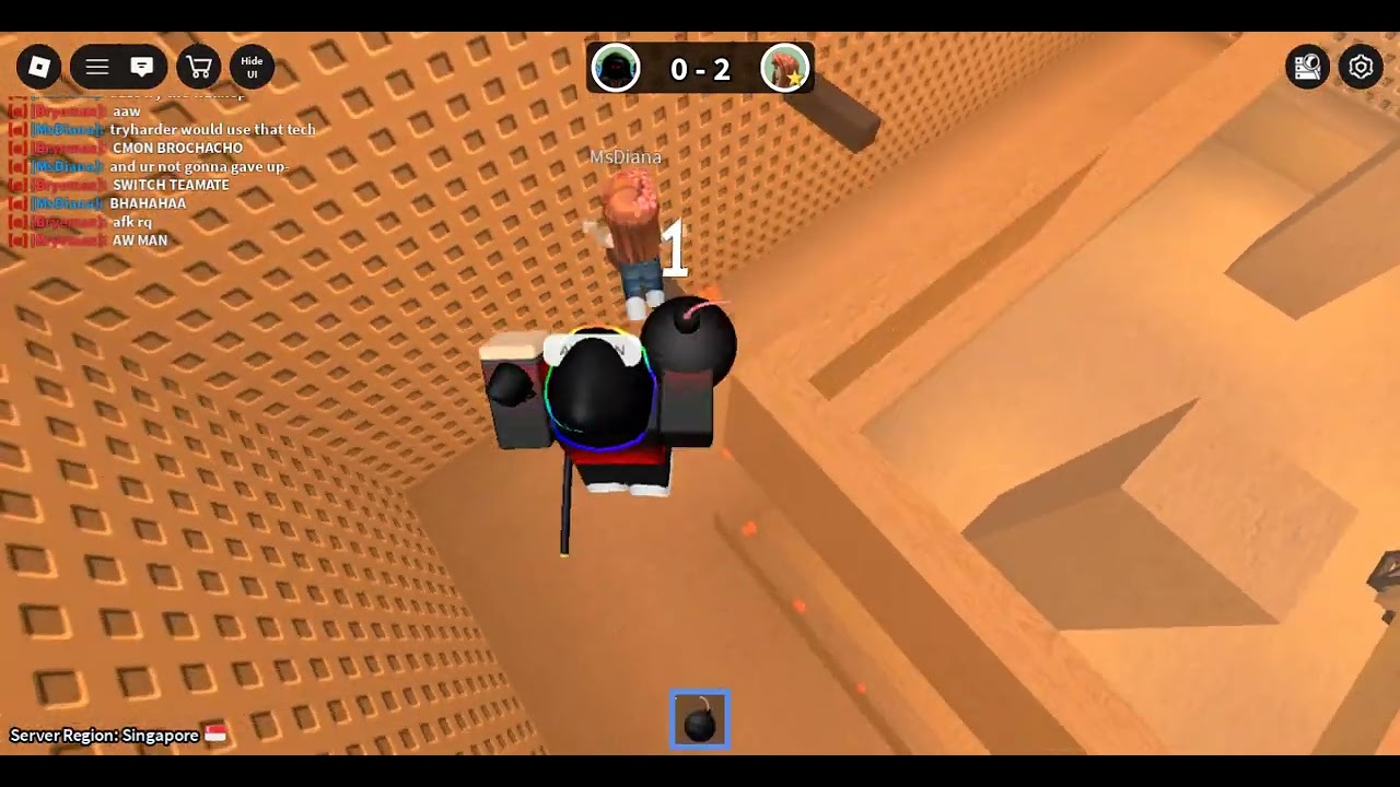Roblox  Timebomb duels Failing to beat 2000 win player