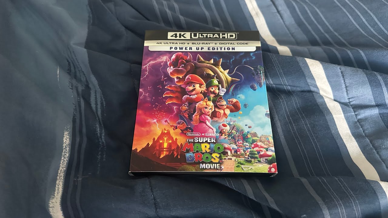 Opening to The Super Mario Bros. Movie 2023 Ultra HD Blu-ray