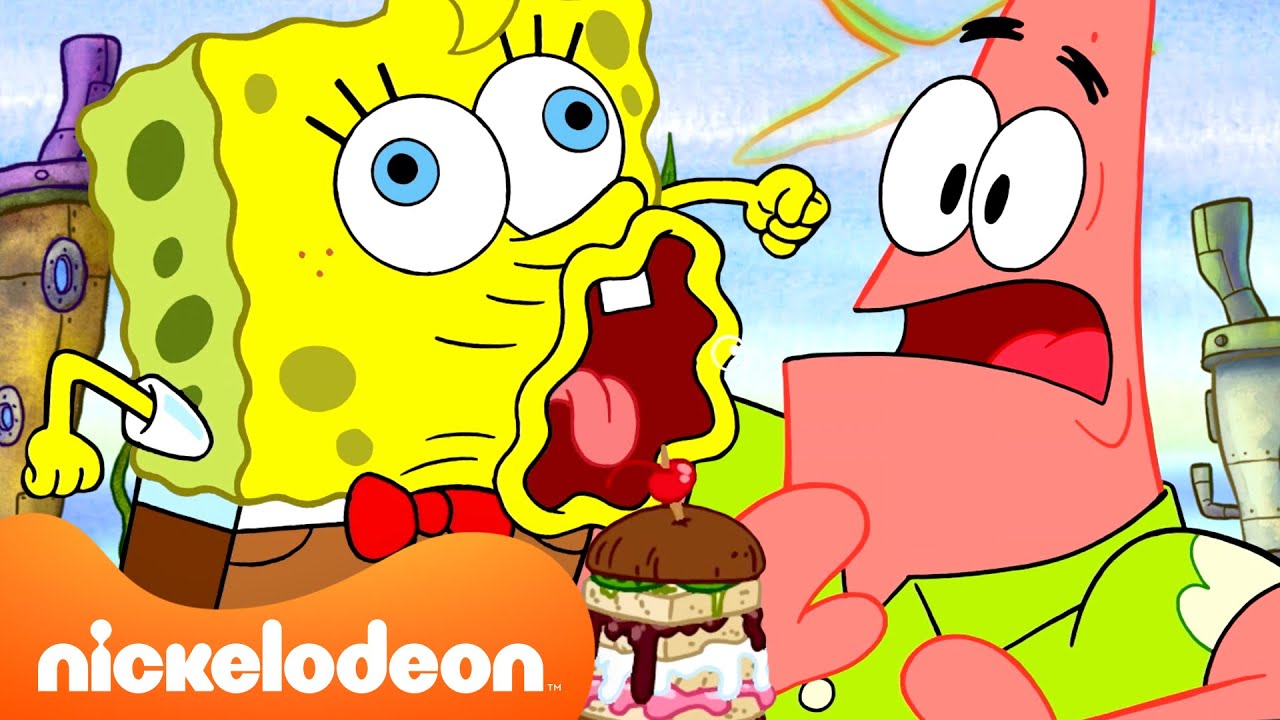 Patrick TIME TRAVELS for Bikini Bottom's Newest Food Trend! | The Patrick Star Show | Nickelodeon UK
