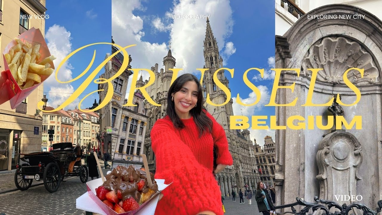 Belgium vlog 🇧🇪 | What to do in Brussels |Things to see | full day itinerary | Travel Vlog 